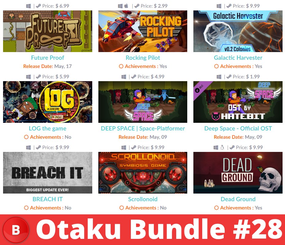 [Share &amp; Support Please] OtakuBundle #Bundle #28 is Here for $1.49 bundles.otakubundle.com #steam #game #indiegame #indiedev #deal