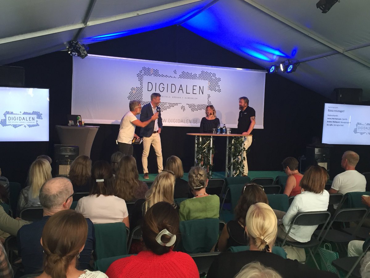 Nowa på plats i <a href="/digidalen/">Digidalen</a> och pratar om misstag och lärdomar  #NowaKomm #Almedalen18