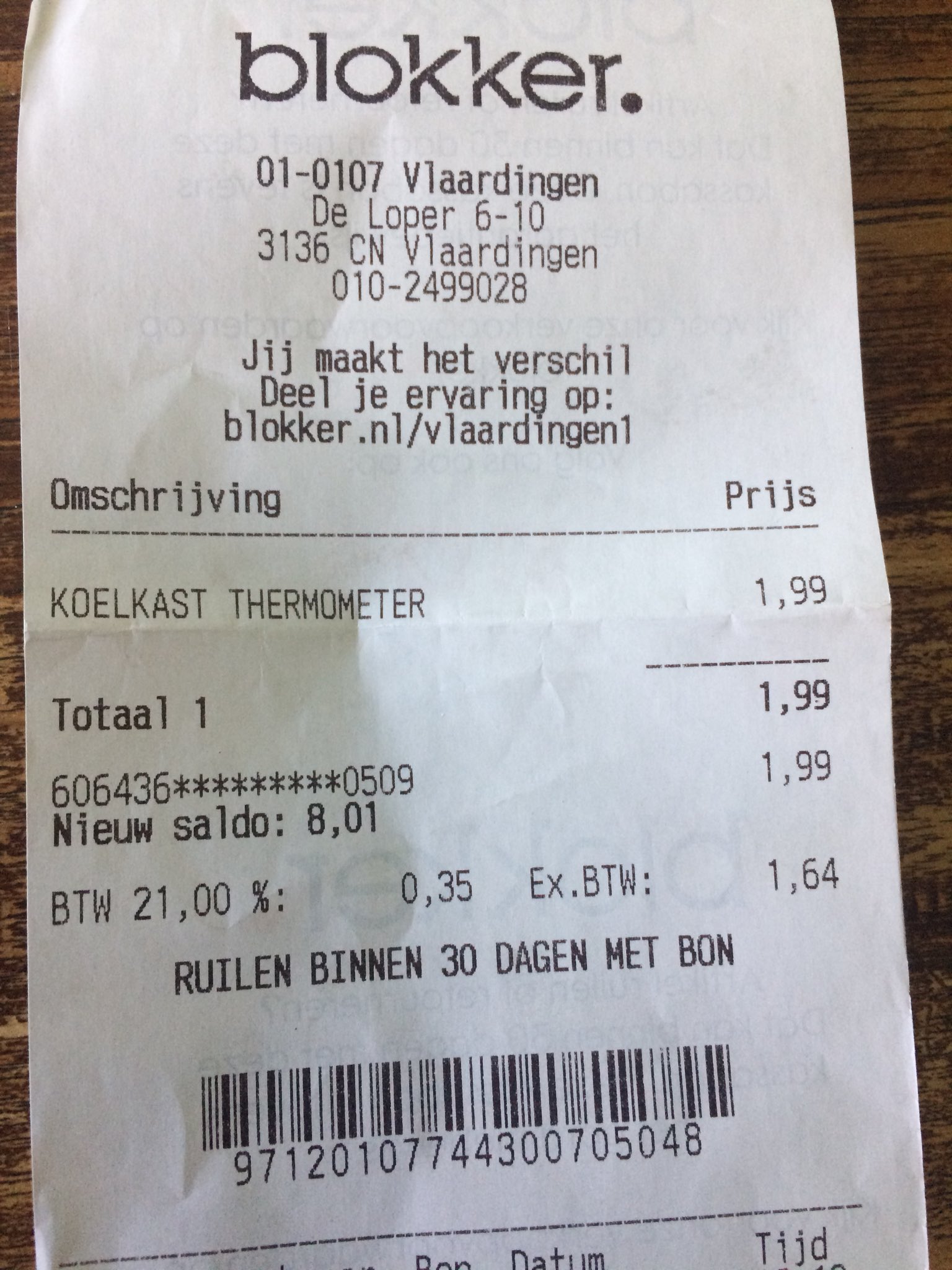 Narabar pedaal werkzaamheid Peter de Vries on Twitter: "@blokker wat heb je aan een koelkast thermometer  als de nauwkeurigheid -/+ 1 graad is?" / Twitter