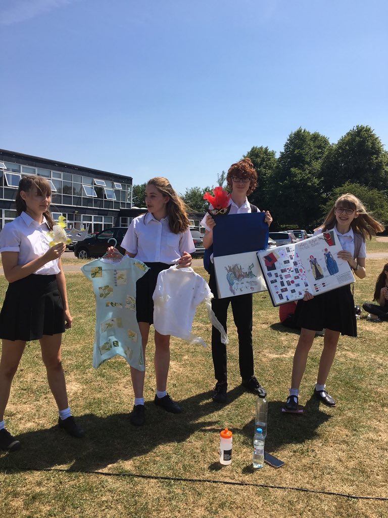 Fabulous costume design work from Freya. #artsweek18