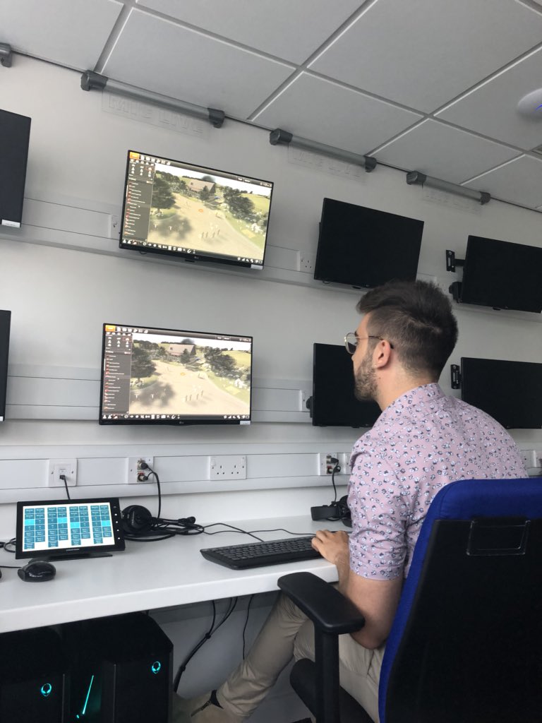 HIWFRS_LandD's tweet image. Our new Instructional Designer, Owen, getting to grips with XVR. Working to make our command scenarios even more immersive. #learning #opseffectiveness #commandtraining
