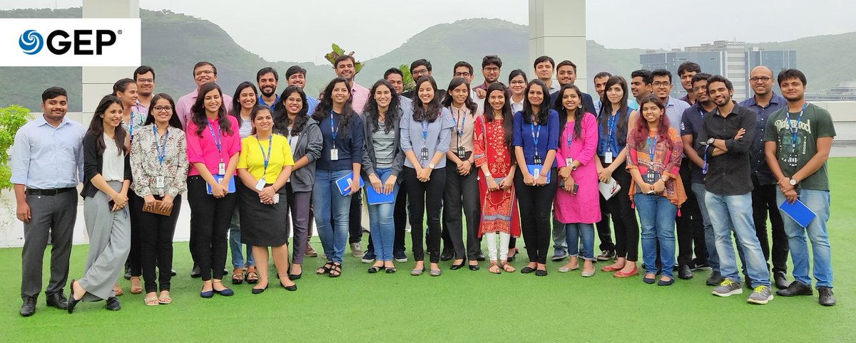 GEP_Worldwide's tweet photo. GEP Mumbai welcomes its single-largest batch of consultants yet. The extensive training and rooftop sessions all underline the fact that there are #NoCeilings at GEP! #LaunchPad2018 #WeAreGEP https://t.co/4nbFtCuuP8