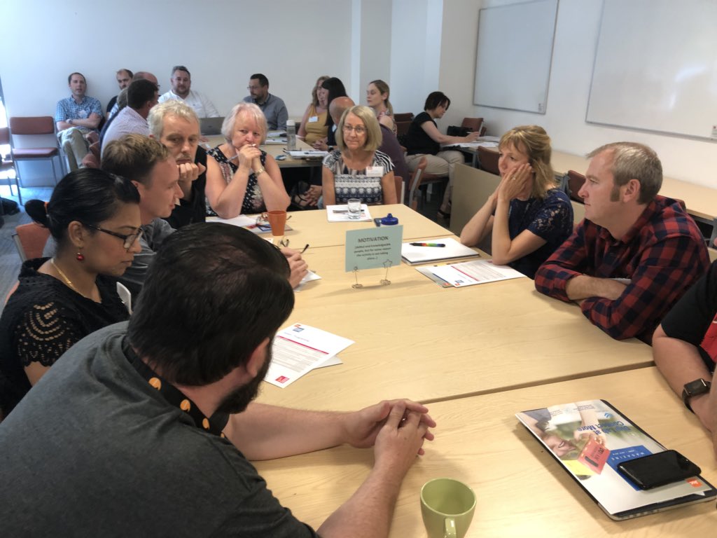 ScottHibberson's tweet image. Looking at the key issues that can derail staff development at #connectmore18 - environment, skills, knowledge and motivation! #actionmapping