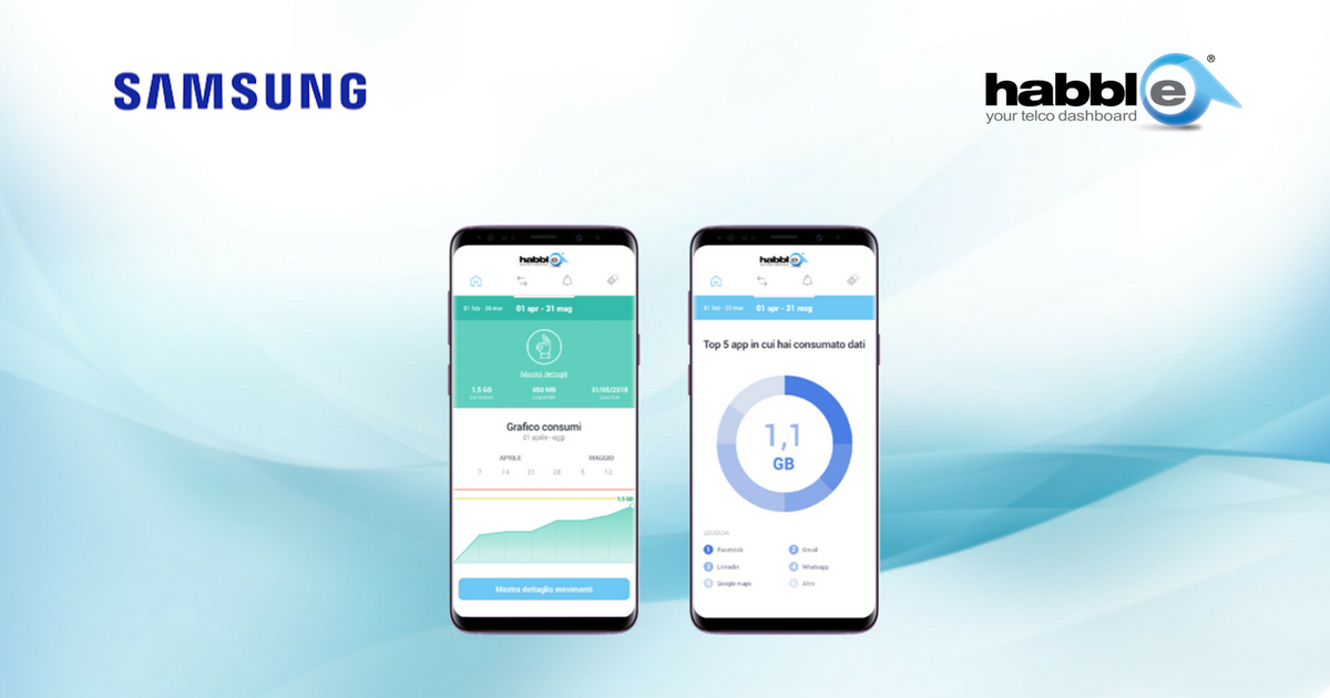 Habbletelco's tweet photo. Habble sceglie @SamsungBizIt come partner per potenziare le funzionalità del proprio software su piattaforma mobile #Android con la suite di soluzioni e piattaforma di sicurezza Samsung KNOX. Dall'unione dei due brand è nata Habble Sharp Mobile! https://t.co/rdGx2gqjZD #telco #IT https://t.co/W412EdQWH7