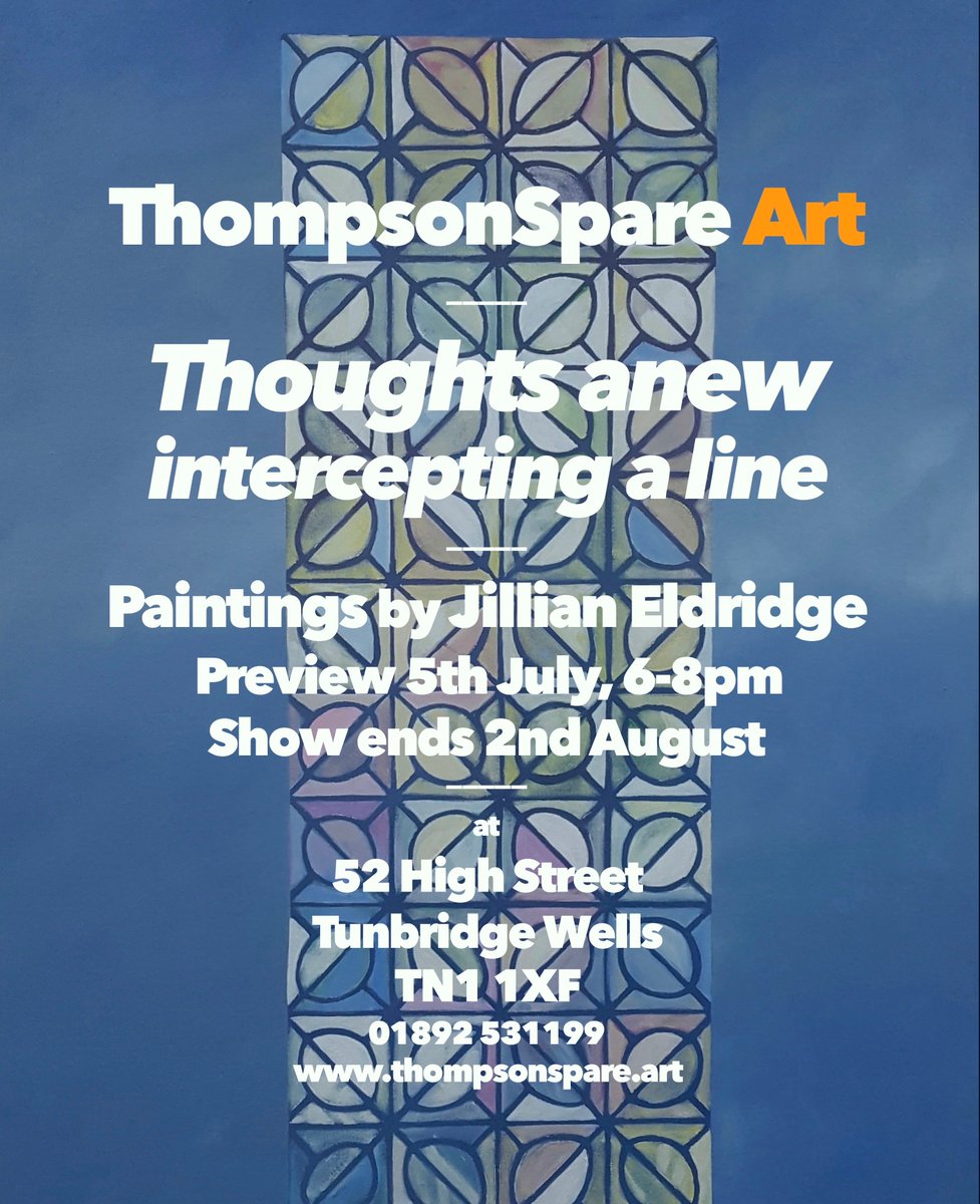 ThompsonSpare's tweet image. Come on in to @ThompsonSpare on your way to @PantilesJazz to see lovely new work by Jillian Eldridge - open this evening 6-8pm.
