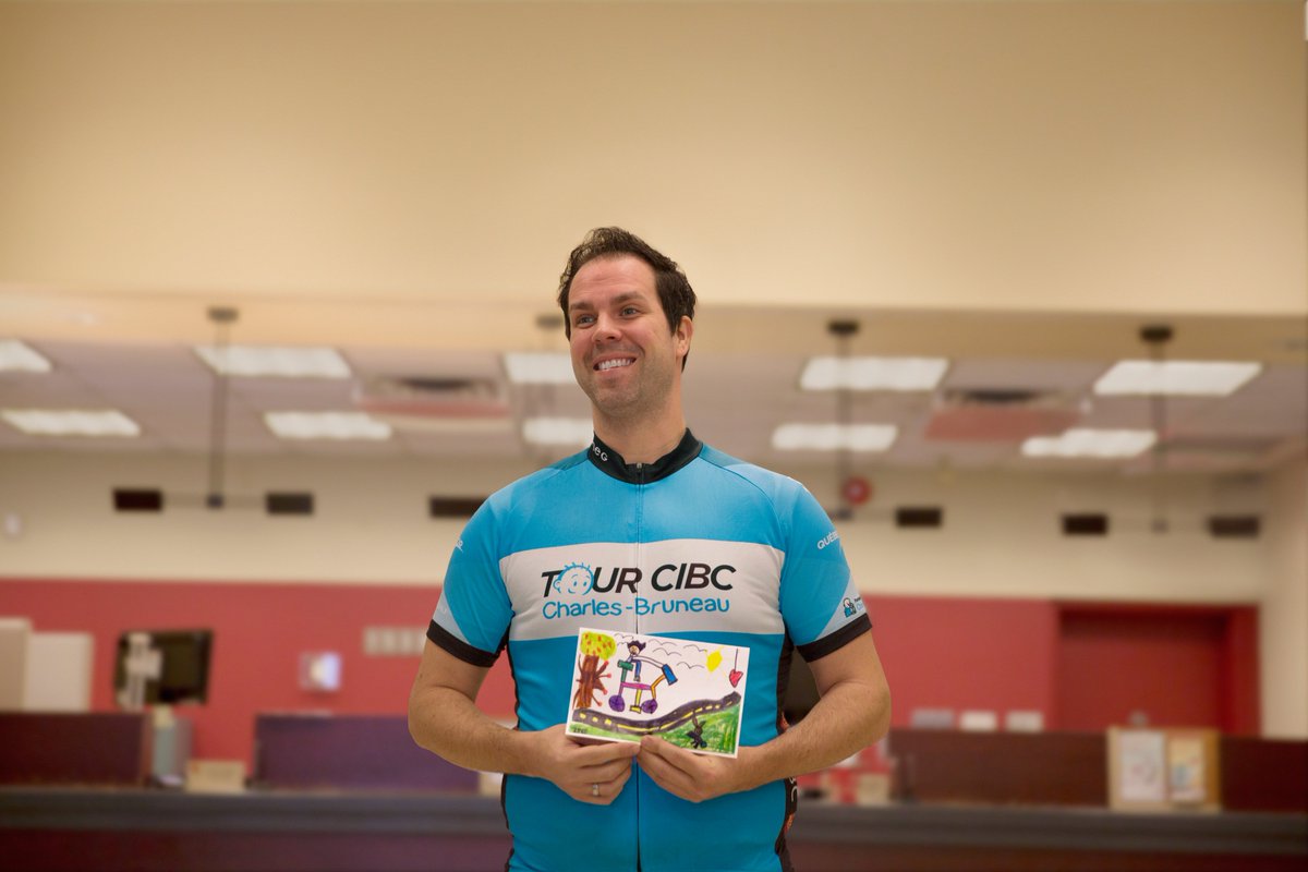 “I ride for Annabelle, a 7-year-old who was diagnosed with leukemia when she was 3.” Yan, Team CIBC volunteer cibc.com/en/about-cibc/… #TourCIBCCharlesBruneau #OneForChange