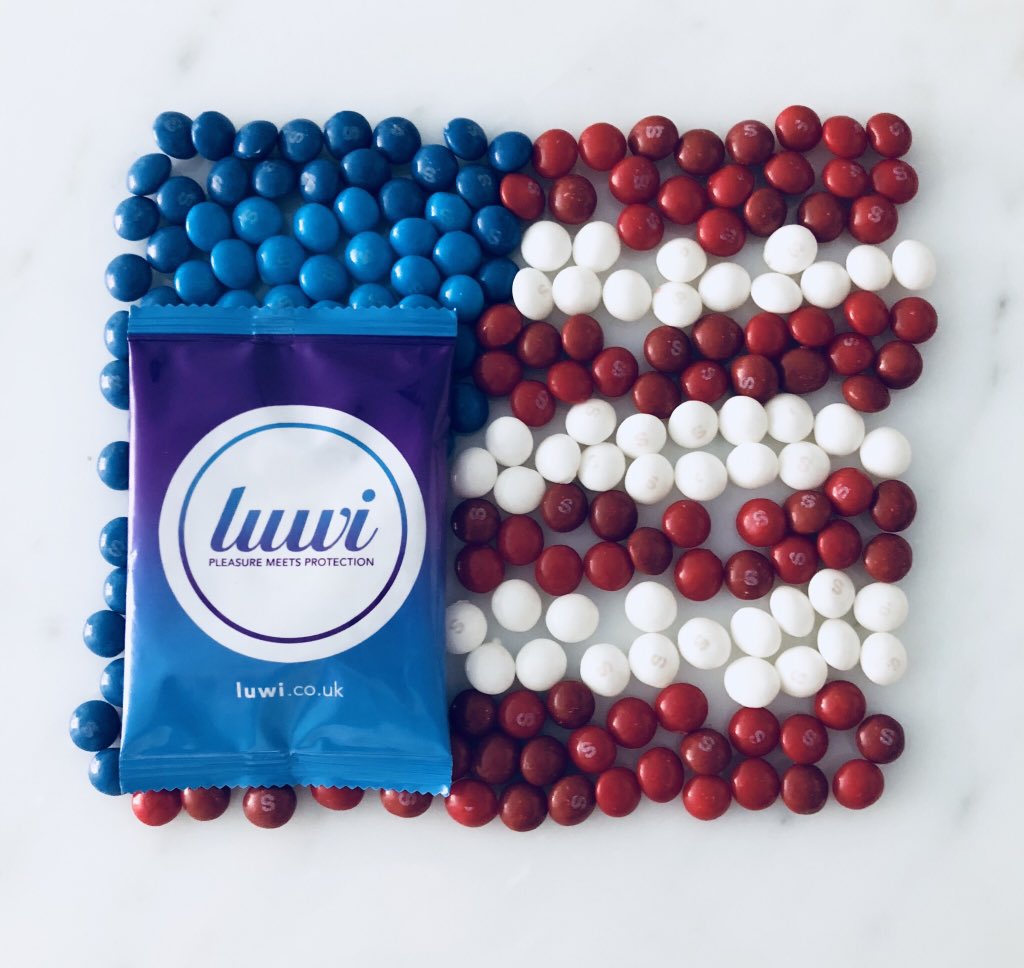 getLuwi's tweet photo. Watch out America because while you are out celebrating, @getluwi is hard at work coming to the USA very soon.
.
#LetUsWearIt #GoodbyeCondoms #HelloLuwi #Luwi #getLuwi #FindYourSparkle #EasyToUse #LatexFree #HormoneFree #NoInterruptions #TransfersHeat #RedWhiteLuwi https://t.co/GCE4ZN03Dj