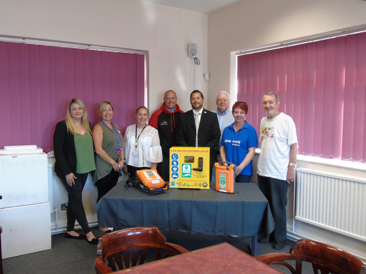 Normanton Council (@normantontc) on Twitter photo The #Normanton #Defibrillators were handed over today by former Mayor <a href="/StevenNTC/">steven hudson</a> Thank you to <a href="/YorksAmbulance/">Yorkshire Ambulance</a> for your support. The new Defib Guardians are <a href="/NormantonCommon/">Normanton Common</a> @stjohnswf6 <a href="/SYorksHA/">South Yorkshire Housing Association</a> at Whinn Dale <a href="/project_well/">The Well Project</a> & Altofts Community Sports Club.
<a href="/WakeExpress/">Wakefield Express</a> <a href="/LeedsNews/">Yorkshire Evening Post</a> The #Normanton #Defibrillators were handed over today by former Mayor <a href="/StevenNTC/">steven hudson</a> Thank you to <a href="/YorksAmbulance/">Yorkshire Ambulance</a> for your support. The new Defib Guardians are <a href="/NormantonCommon/">Normanton Common</a> @stjohnswf6 <a href="/SYorksHA/">South Yorkshire Housing Association</a> at Whinn Dale <a href="/project_well/">The Well Project</a> & Altofts Community Sports Club.
<a href="/WakeExpress/">Wakefield Express</a> <a href="/LeedsNews/">Yorkshire Evening Post</a>