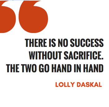 There is no success without sacrifice. The two go hand in hand. ~ “The Leadership Gap” via <a href="/LollyDaskal/">Lolly Daskal</a> amzn.to/2nfhSuL #TheLeadershipGap #Book #Leadership #Management #HR