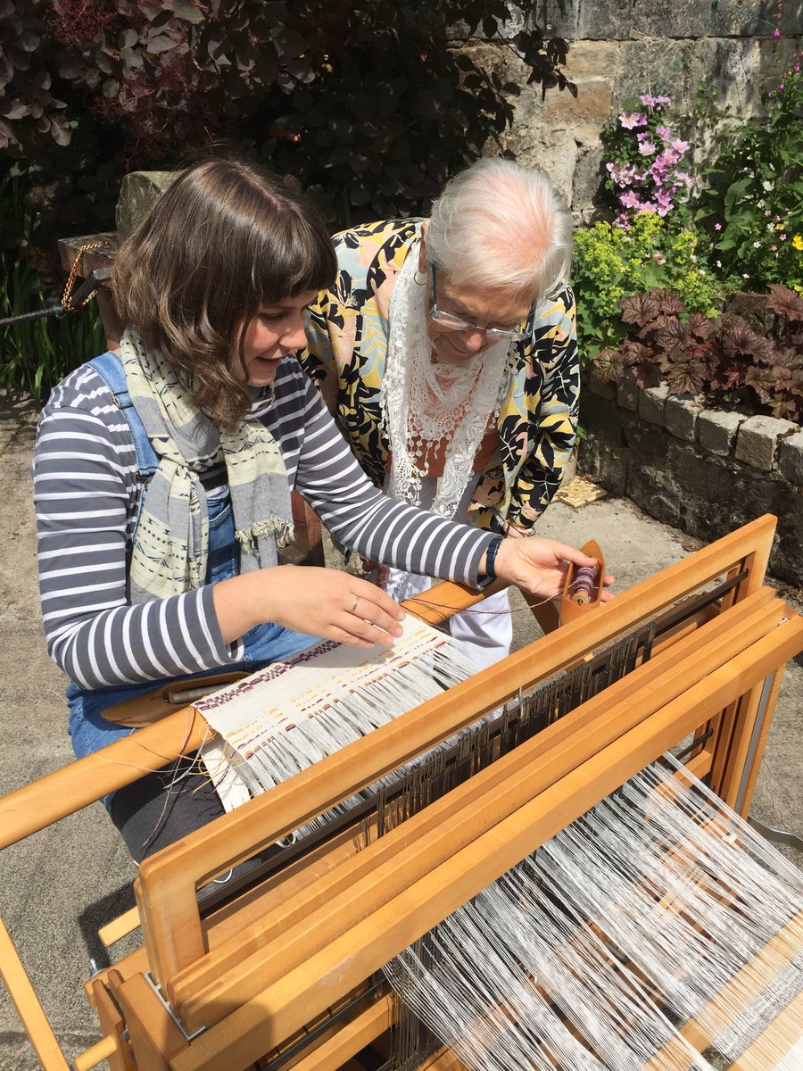 We’ll be back at @smashotcottages again this Saturday 7th of July from 12-4 giving weaving demonstrations in celebration of  #smashotday !#SmaShotCottages #paisley #paisleyis #weaving #textiles #heritage #history #weaver #weaversinresidence #industry #thcars2 #hlfsupported