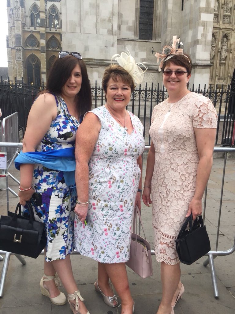 Three of my colleagues, including my lovely Deputy Head of Comms, are attending a service of thanksgiving at Westminster Abbey today, together with 2,000 colleagues from across the country. Don’t they look wonderful. Have a marvellous day, ladies. #NHS70 #ThankyouNHS #poshfrock