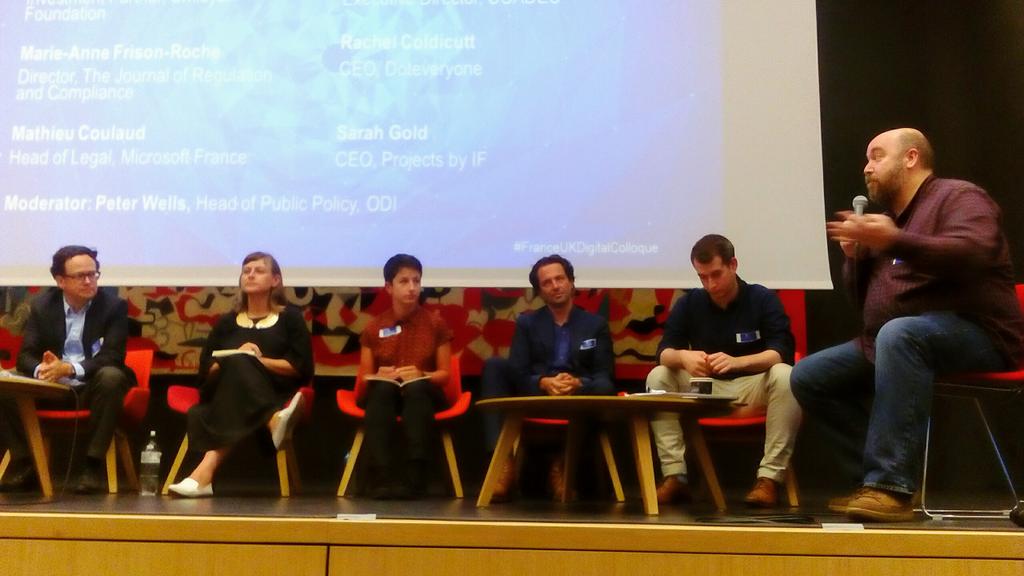 projectlintol's tweet photo. The panel discussion on Digital Regulation at #FranceUKDigitalColloque Engaging speakers... https://t.co/atQn5qF99v