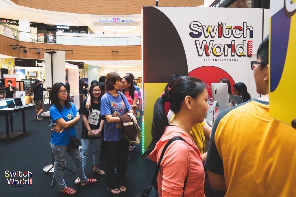 SwitchTM's tweet photo. Switch World 2018 happening now until 8th July at Gurney Plaza #switchworld #thule #philipshue #jbl https://t.co/SUKBotN1pF
