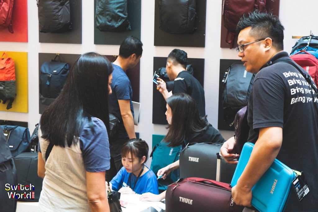 SwitchTM's tweet photo. Switch World 2018 happening now until 8th July at Gurney Plaza #switchworld #thule #philipshue #jbl https://t.co/SUKBotN1pF