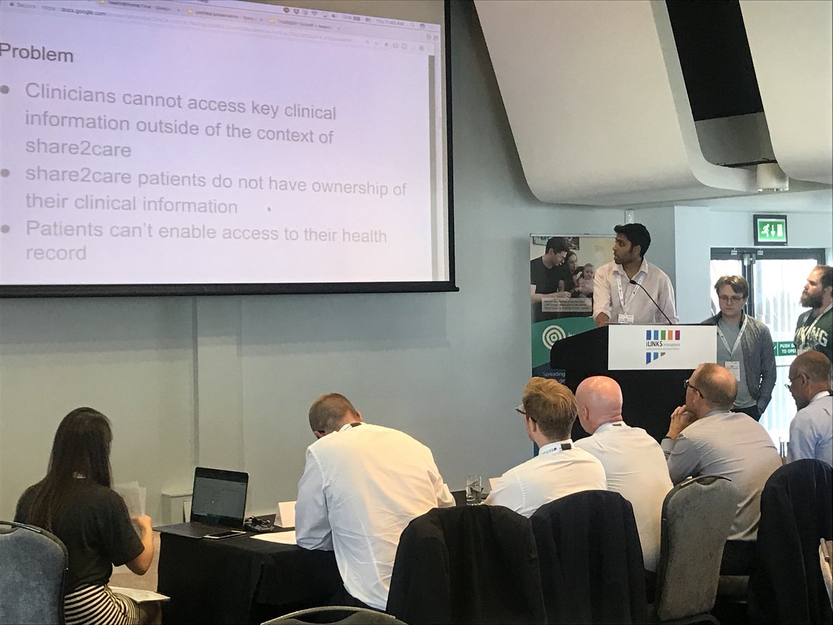 iLinksInnovator's tweet photo. Up next... Digilog!... #GDEHACK18 #ILINKS18 #NHS70 https://t.co/w3kuFziWA0