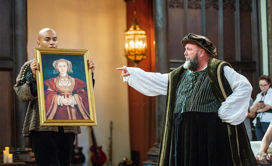 HRP_palaces's tweet photo. On 9 July 1540, the ill-fated marriage of Henry VIII and Anne of Cleves was annulled on grounds of non-consummation. The marriage had lasted only 6 months. Find out about the beginning of this story in @sporastories' new play now at #HamptonCourtPalace: https://t.co/UKeOYdSxcR https://t.co/7AOV1XJoSv