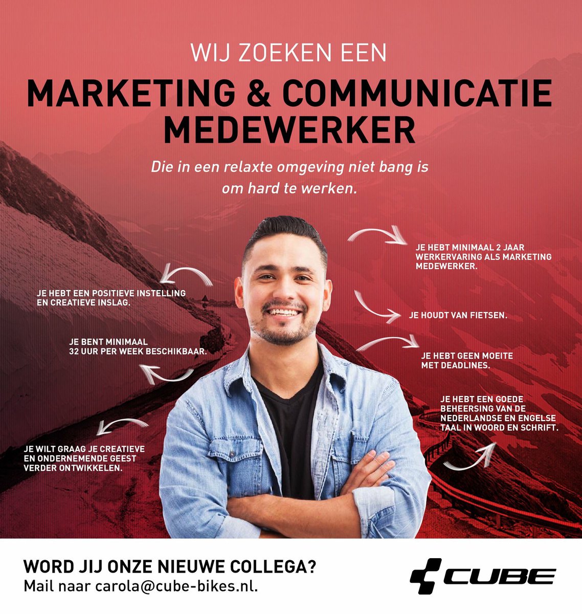 Ben jij onze nieuwe collega die in een relaxte omgeving niet bang is om hard te werken? 

Solliciteer vandaag: bit.ly/2u8PyLU