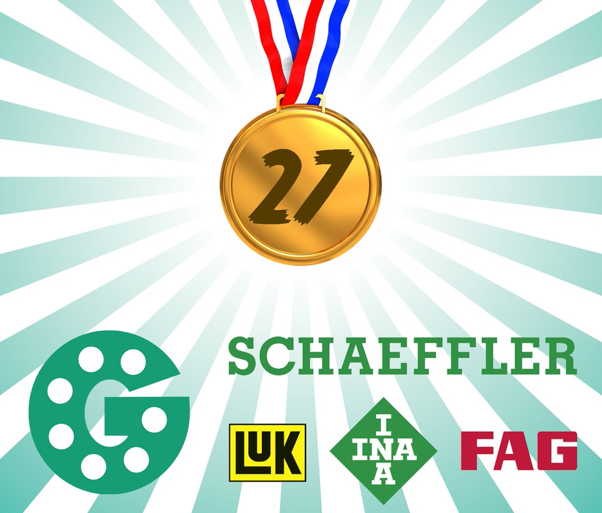We have officially been INA/<a href="/SchaefflerGroup/">Schaeffler Group</a> Agents for 27 years! 
An incredible milestone shared with incredible partners!