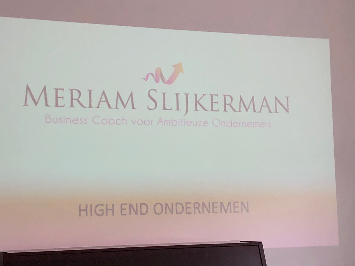 En we gaan verder met Meriam Slijkerman. Ben heel benieuwd hoe ik mijn business verder kan boosten!! <a href="/Fem2business/">Fem2Business</a>