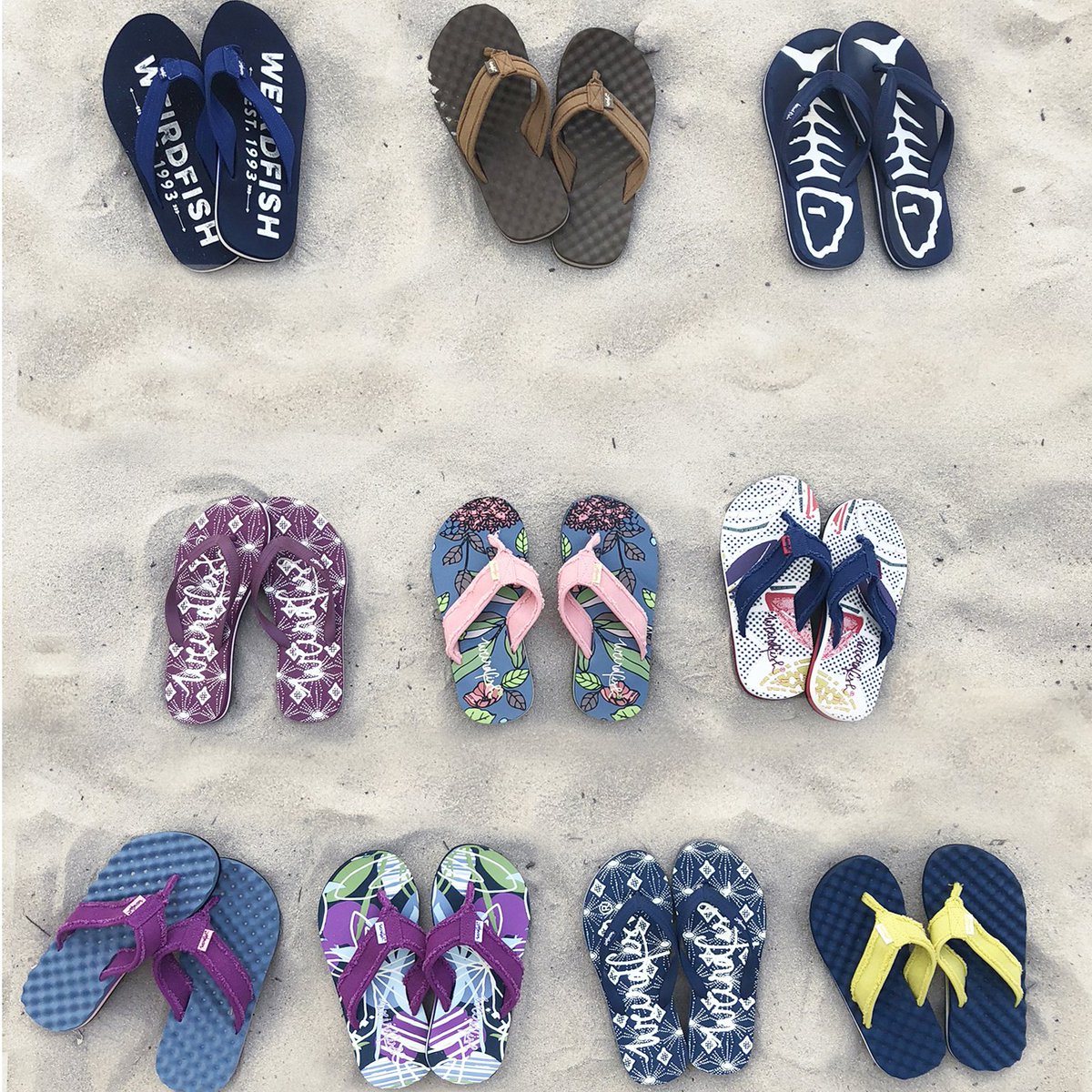 WeirdFishTweets's tweet photo. Flip flops are a holiday essential! This week, we're giving you the chance to win your favourite pair. Simply re-tweet this tweet before midday tomorrow to be in with a chance of winning. Good Luck! 👡🌞🏖 #Competition https://t.co/H21oNSbDtT