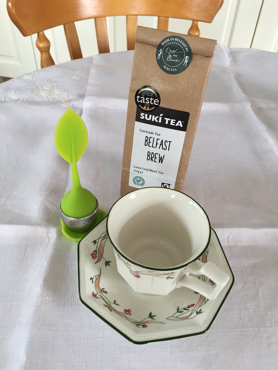 themournelodge's tweet photo. Always supporting the local products out there!😁 

Belfast Brew Tea available at the centre..☕ 

#Local #SukiTea #EnjoyTheMournes #BelfastBrew #Ecotourism https://t.co/ND6KR5bWHM