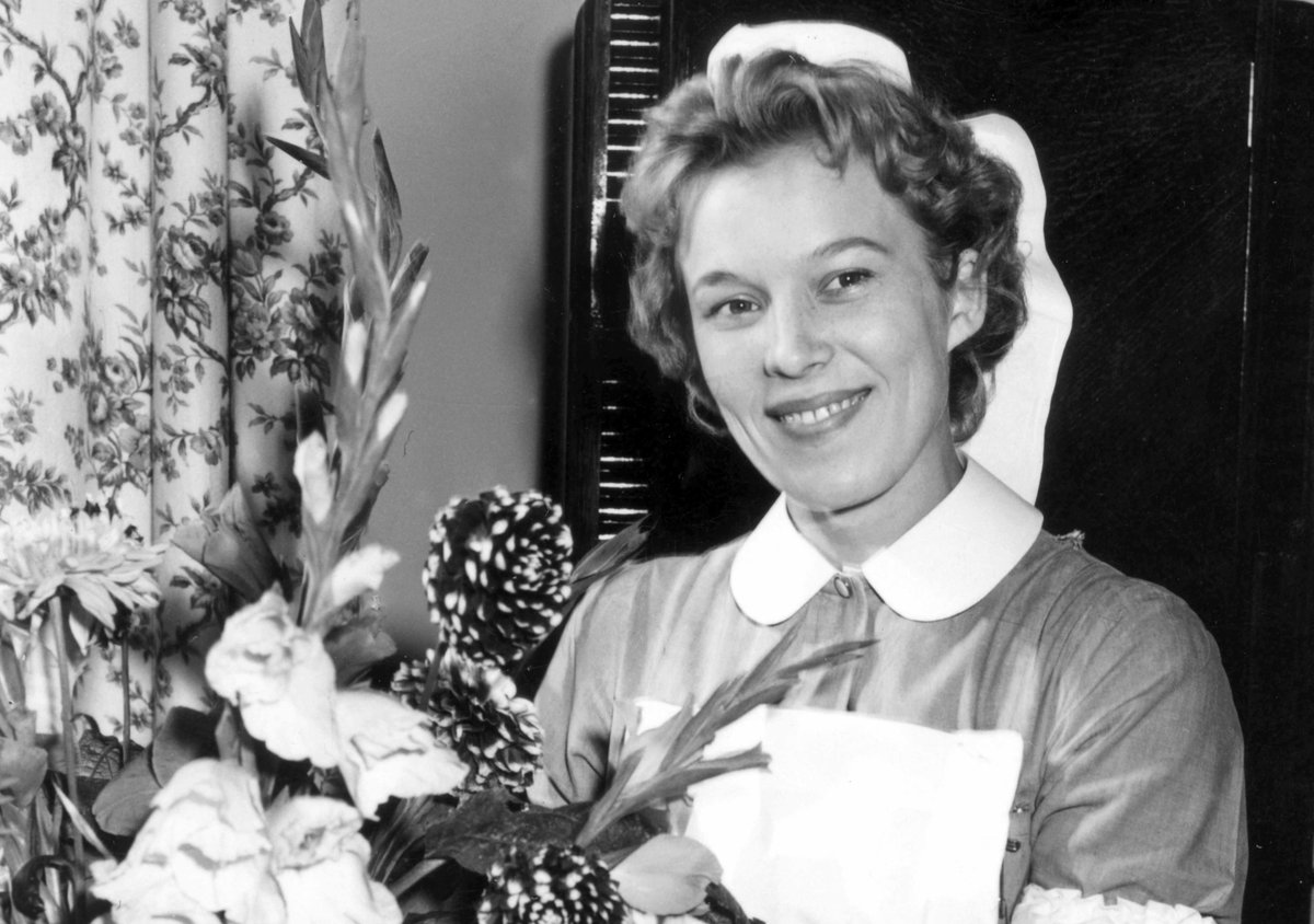 A massive "Happy 70th Birthday" to the NHS today - &amp; enormous thanks to all of the dedicated professionals who work in it, Past, Present &amp; Future.
My late mother Kaija joined #Hexham General Hospital as a Nurse in 1958, when the NHS was only 10 years old  #NHS70 <a href="/NorthumbriaNHS/">NorthumbriaNHS</a>