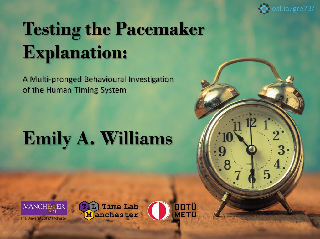DrEmWilliams's tweet image. I&apos;ll be kicking off the Perception sessions today by presenting my #timeperception talk in Salon F at 10:50 am. See you there! 🕰️ #CSBBCS2018 #EPSStJohns @ExpPsychSoc