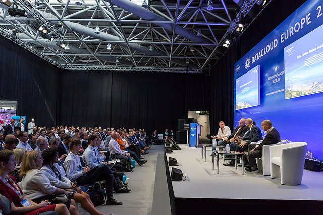 DatacloudGlobal's tweet photo. Datacloud Europe 2018 attendees listened intently to the #DataCenter Global Leadership panel with @Michael_Tobin_ as Chair, @GlobalCloudX, @Cyrusone, ST Telemedia Global Data Centres and @SF_DataCenters that took place in Monaco last month #TBT #ThrowBackThursday #DCE18 https://t.co/BayAHF8uAa