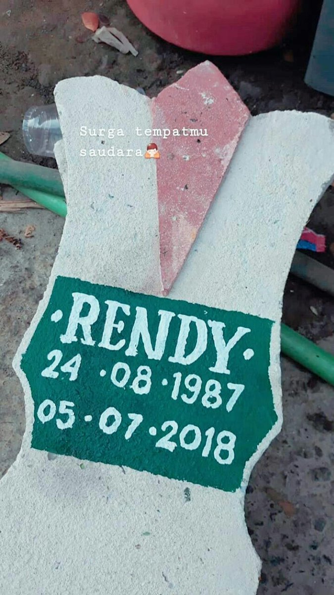 Selamat jalan sadaura ku, semoga tenang di alam sana