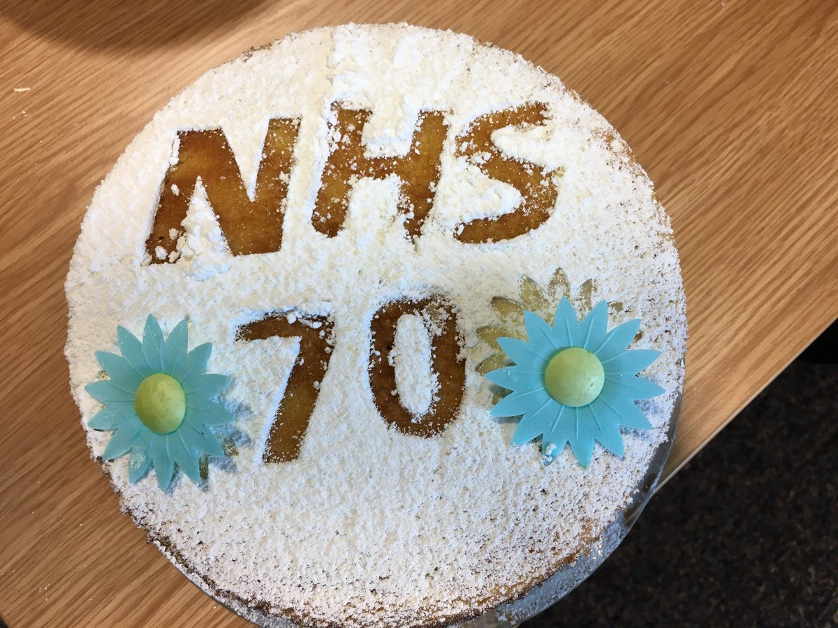 Tulika76's tweet photo. Clinical systems team celebrating NHS70! #happy70yearsNHS https://t.co/8KxOm7ovg3
