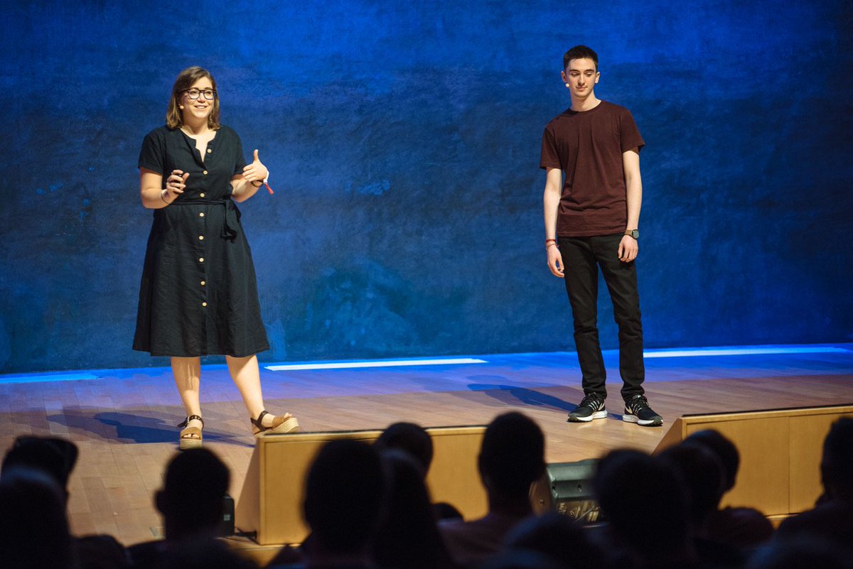 addconf's tweet photo. What a interesting morning! We learned a lot about collaboration, chat   bots, and AR from Sara, @crissantamarina, @bertadevant and @BashaChris.   We hope you are enjoying the lunch and see you after lunch #addconf https://t.co/SkyoZVsVV9