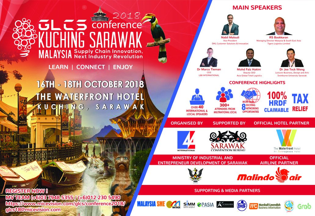 @LogisticsPartne @shdlogistics Join us 7th Southeast Asia Supply Chain Logistics conference Kuching Sarawak Malaysia ' Supply Chain Innovation,Next Industry Revolution' 2018. Click here for more information: micevision.com/glcs/conferenc…