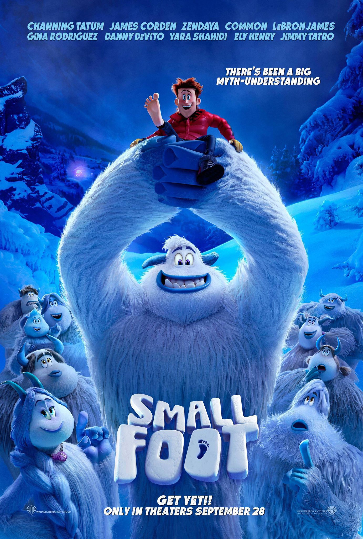 Twitter 上的 Massando ワーナー アニメーション グループ製作 ソニー ピクチャーズ イメージワークス制作の Smallfoot が10月12日に公開決定 米国版予告編 T Co Qdobgowazn スモールフット 公開決定 ミニオンズ スタッフの新作アニメ