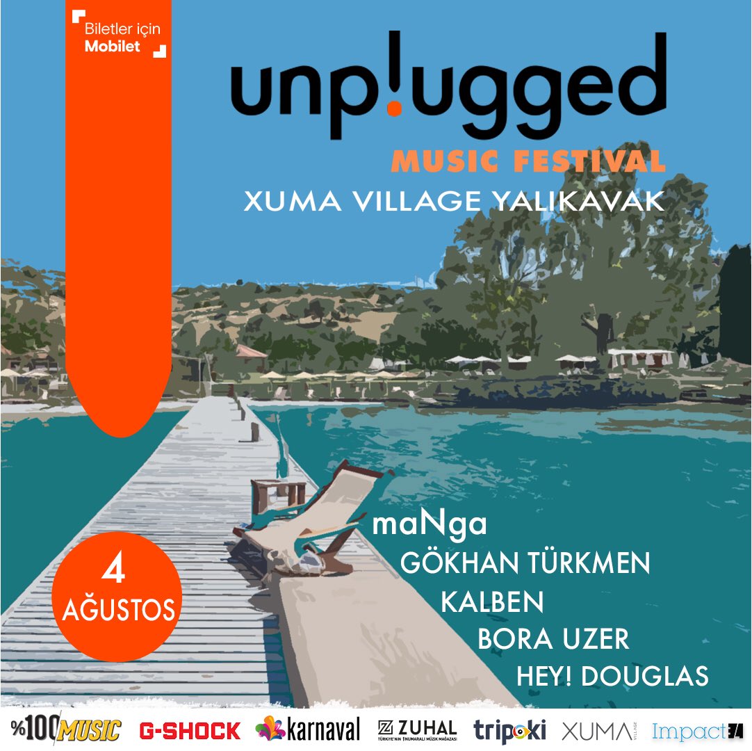 UNPLFESTIVAL's tweet photo. Geri sayım başladı 4 Ağustos @XumaVillage @maNgaMusic @GTurkmenmusic @Kalbenben @borauzer #heydouglas @bodrumdayasam_ #bodrumcululuk #bodrumculuk #yalıkavak #bodrum https://t.co/uWIG2RyDaS