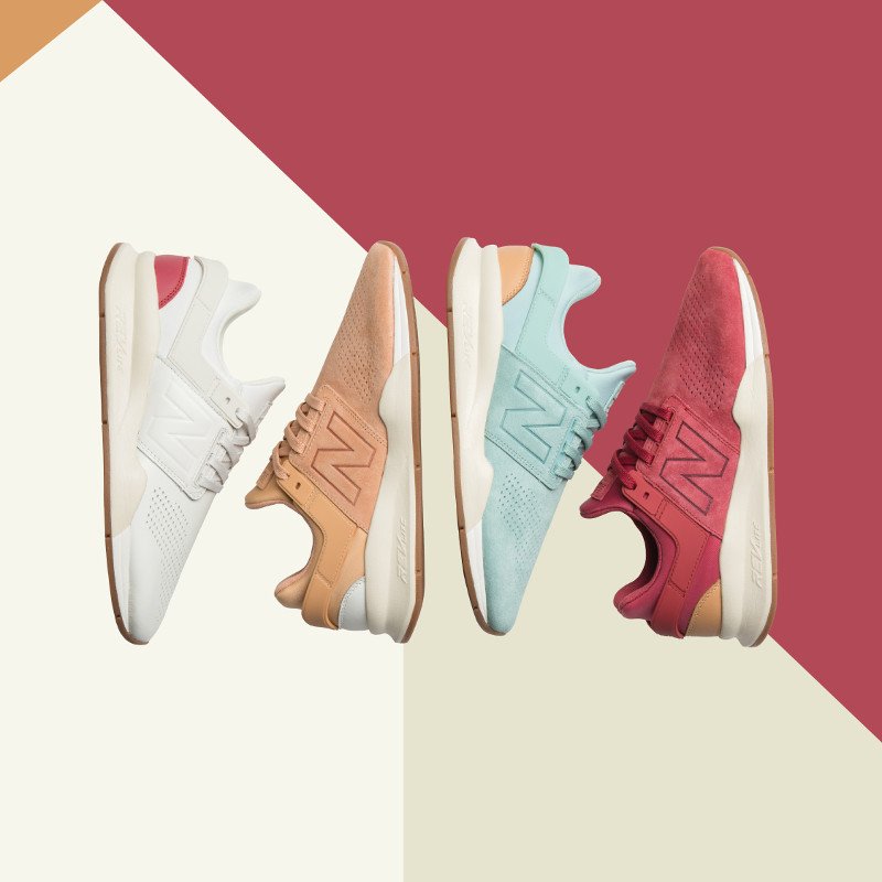 NewBalanceFR's tweet photo. Caramel, coco, framboise ou menthe ? Quelle 247 allez-vous choisir pour un style estival ? Pour vous décider c'est par là 👉 https://t.co/VrXjr6s63e
#247v2 https://t.co/tiotVxMGn2