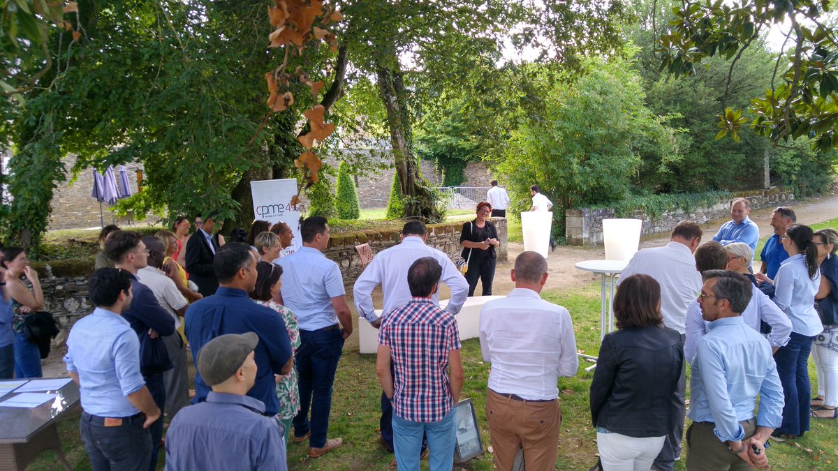 #ApéroRéso de la <a href="/cpme49/">cpme 49</a> ce soir au château de la perrière #Avrillé #Angers Dernier événement de la saison 2017/2018 !