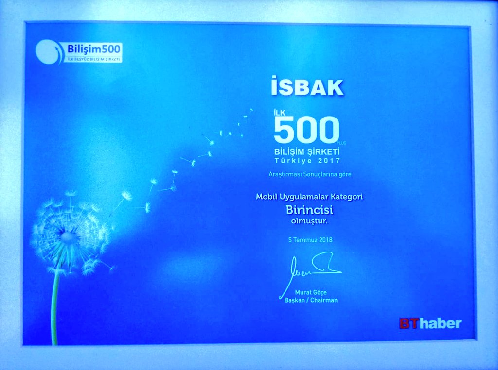 isbakas's tweet photo. #bilisim500 ödül töreni tüm hızıyla devam ederken yeni ödülümüz de Yazılım Kategorisi'nde Yılın Mobil Uygulamalar 1.'liğinden geliyor. #ibb #ict500 #Smartcity #bilisim500 #ödül #Software #yazılım #mobilapplication #mobiluygulamalar https://t.co/NfxpJoBzCI