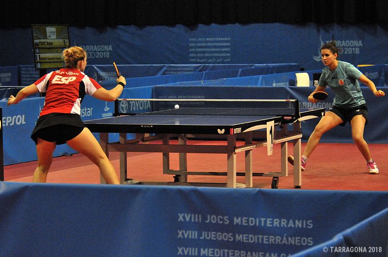 ¡Gracias <a href="/VallsAjuntament/">Ajuntament de Valls</a> por haber acogido al tenis de mesa, #Tarragona2018 no podría haber tenido lugar mejor para hacernos vibrar con esta modalidad!🏓