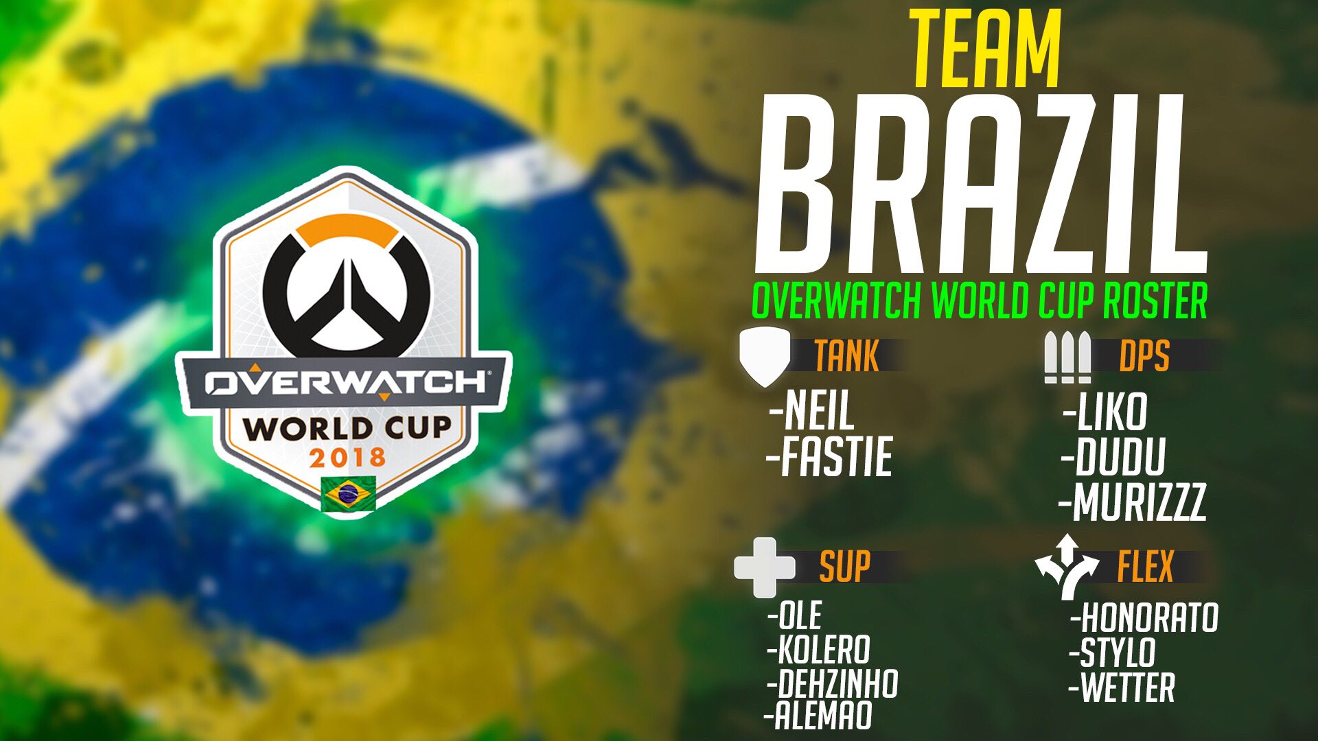 Team Brazil 🇧🇷 on X: Anunciamos a equipe brasileira da Copa