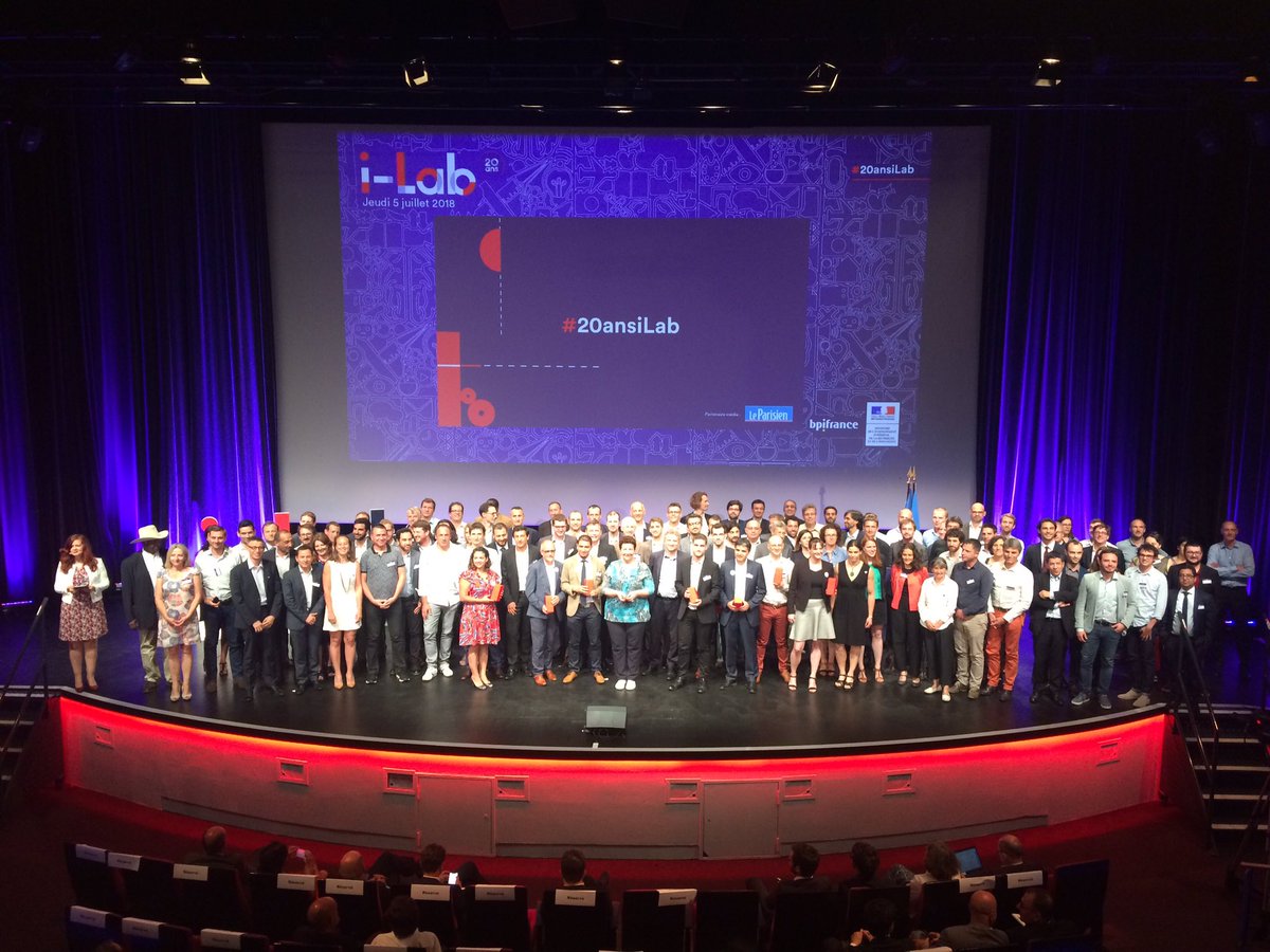 Bravo aux 64 lauréats dont 14 grands prix de cette 20ème édition du concours i-Lab ! Bonne continuation dans la réalisation de vos projets. #20ansiLab