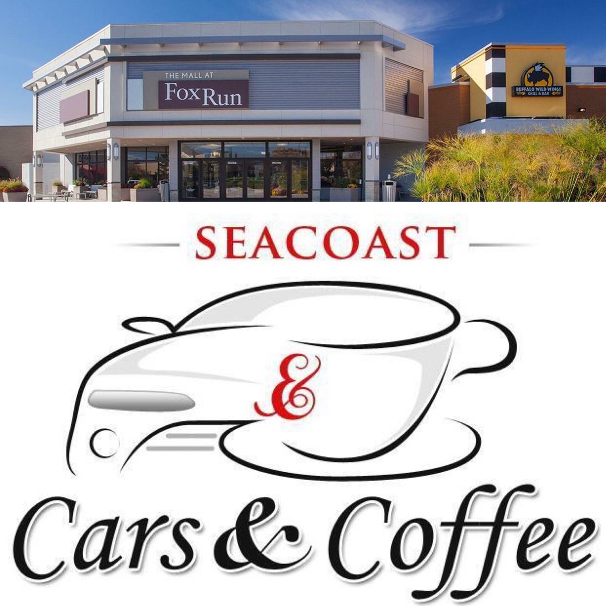 TheMallAtFoxRun's tweet photo. @SeacoastCars new location is here at Mall at Fox! The very first Seacoast Cars &amp; Coffee event at our location is July 8th from 8am-11am! 🤪 If you love cars, trucks, bikes or anything that drives... this #FREE event is DEFINITELY for you! ❤️ https://t.co/UFGdXzy1Td