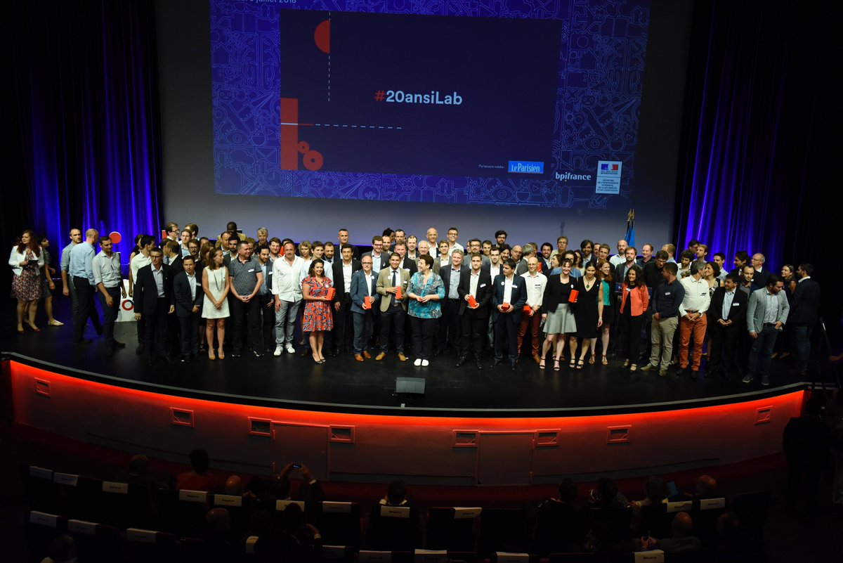 VidalFrederique's tweet photo. Un grand bravo aux 14 Grands Prix et aux 64 lauréats du concours i-Lab qui fête ses 20 ans ! Ils incarnent la rencontre fructueuse entre le monde de la recherche et celui de l'entreprise et sont autant de solutions aux défis fondamentaux de notre société. #deeptech #20ansiLab https://t.co/4fdSu7l32q