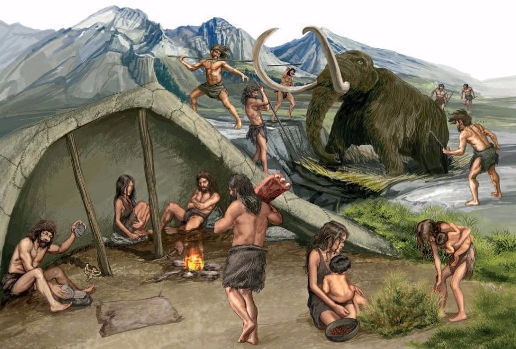 pat_inteligente's tweet photo. Los seres humanos de la Prehistoria utilizaban campamentos base para vivir mientras les proporcionara recursos alrededor. Cuando se acababa la comida, se iban a otro lugar en busca de más recursos. #Prehistoria #Arqueologia #BuenoSaber https://t.co/LXNGLsTFGV