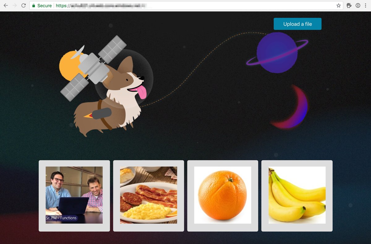 jeremylikness's tweet image. Hands-on tutorial/interactive lab: build a #serverless web app in #Azure with a static website and @AzureFunctions API - everything you need is embedded in the walk through. jlik.me/dvn