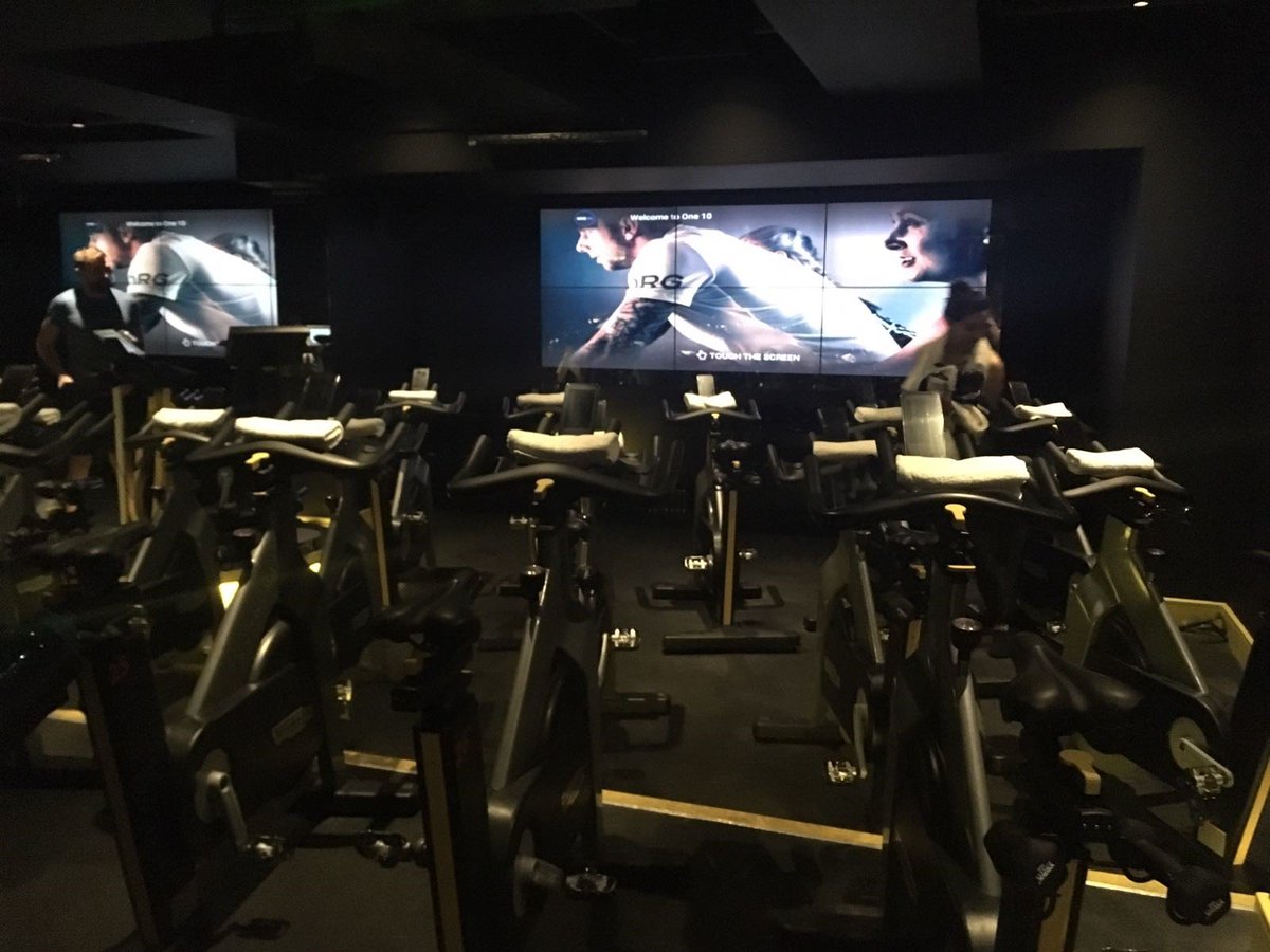 CarringtonViews's tweet photo. Exactly a week to go now until our @niemannpickrf Spinathon and @mike27hodges' team has been down at the @One10Cycle studio on Baker Street getting in some training. Still time to donate https://t.co/jMUCdD4Kix #NPRF #spinning #charity https://t.co/FWJM5jSrxR
