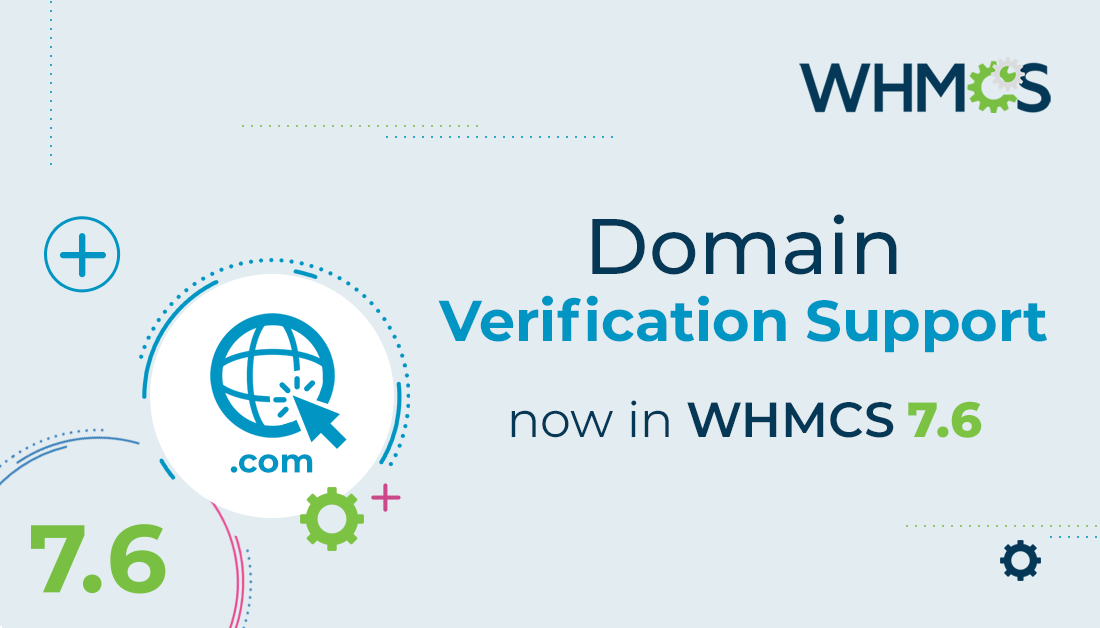 WHMCS 7.6, now in Beta, introduces Domain Verification Support.

Since the introduction of ICANN's New Domain Transfer Policy, any WHOIS contact changes to registrant ownership will now trigger a sequence of verification emails.  Learn more → blog.whmcs.com/133496/feature…