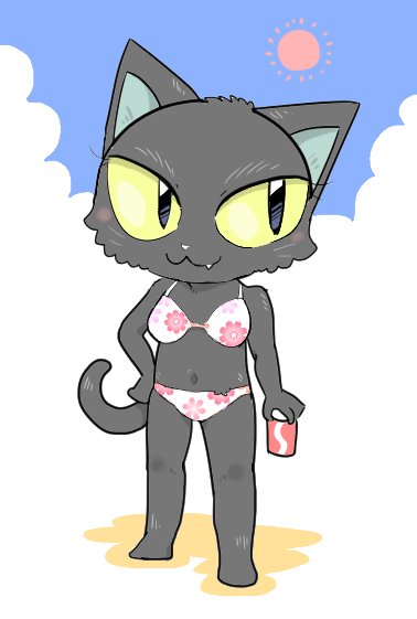 本当はにゃんこにする予定でしたが、去年もそうだったので、急遽わんこにしました。? しかし色ぬらないと、下着度UPしますね・・? 