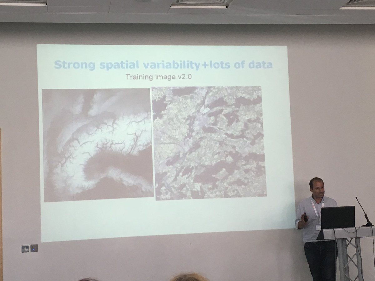planetwater's tweet photo. Gregoire Mariethoz  is presenting the last keynote at #GeoEnv2018! - “lots of data” and beyond training images v1.0 https://t.co/J5Rq8rcIQG