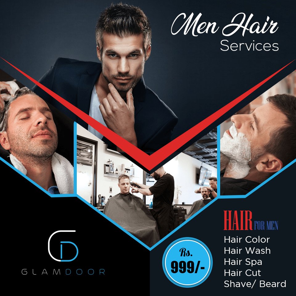 Tendeals's tweet photo. #Freshen Up Your #Look with a #Men’s #Grooming #Package form Glam Door! Including #HairCut, &amp; HairWash #HairSpa.
To check/buy the #deal, click on the below link: 
https://t.co/nsP34b7zjs

#BeautySalon #BeautyDeals #SalonDeals #Deals #Tricity #Mohali https://t.co/319HJpH9ow