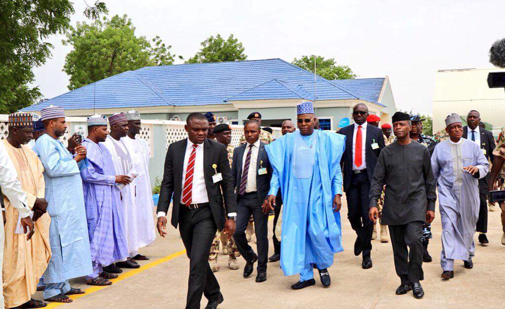  Vice president, Osinbajo arrives Boron state to mark this year's Army Day Celebration